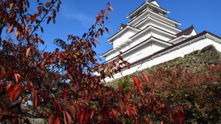 「鶴ヶ城会館も紅葉」が検索ワード！