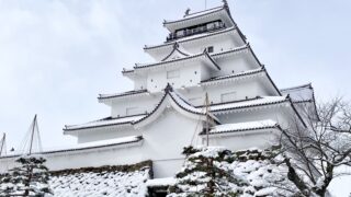 本日の鶴ヶ城(1/31)