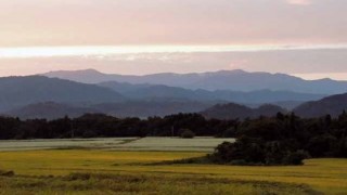 秋の夕暮れ風景