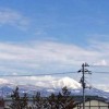 春の陽気の磐梯山
